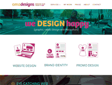 Tablet Screenshot of amadesignsonline.com